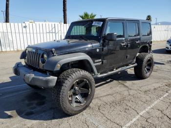  Salvage Jeep Wrangler