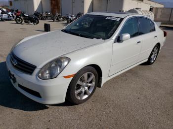  Salvage INFINITI G35