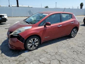  Salvage Nissan LEAF