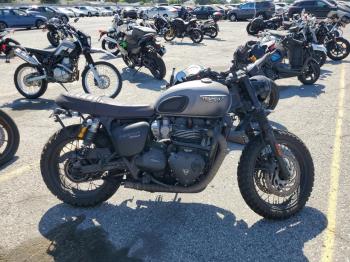  Salvage Triumph Motorcycle Bonneville