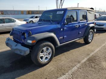  Salvage Jeep Wrangler