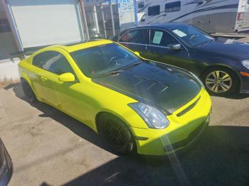  Salvage INFINITI G35