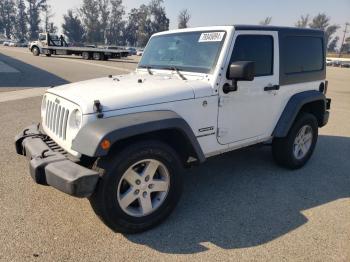  Salvage Jeep Wrangler