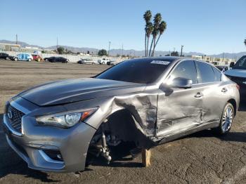  Salvage INFINITI Q50