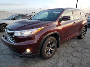  Salvage Toyota Highlander