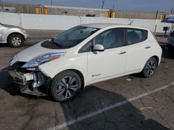  Salvage Nissan LEAF