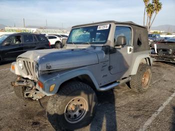  Salvage Jeep Wrangler