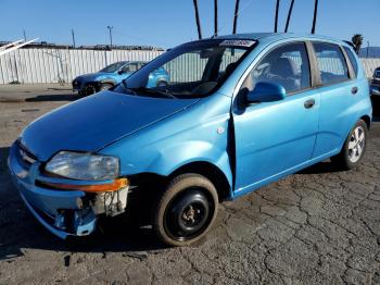  Salvage Chevrolet Aveo