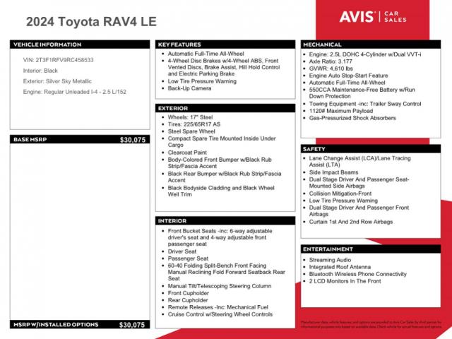  Salvage Toyota RAV4