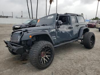  Salvage Jeep Wrangler