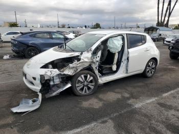  Salvage Nissan LEAF