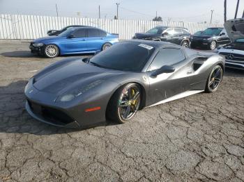  Salvage Ferrari 488 Spider