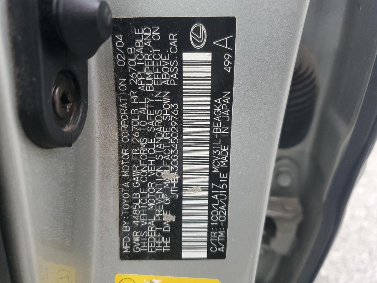 Lexus Es 330 Image 11