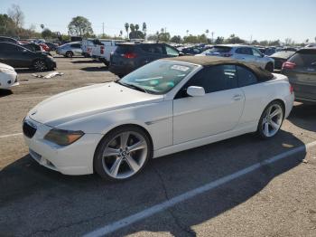  Salvage BMW 6 Series