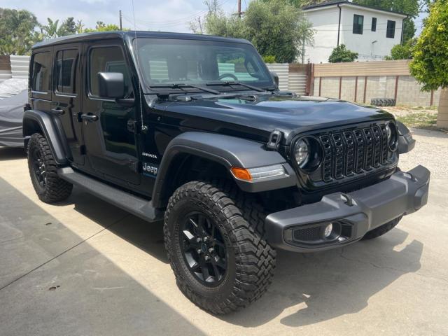  Salvage Jeep Wrangler