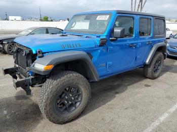  Salvage Jeep Wrangler