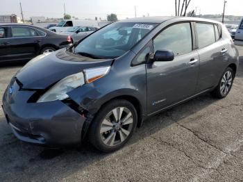  Salvage Nissan LEAF