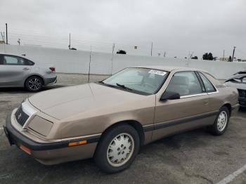  Salvage Chrysler Lebaron