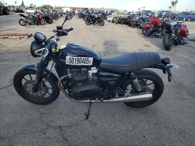  Salvage Triumph Motorcycle Street