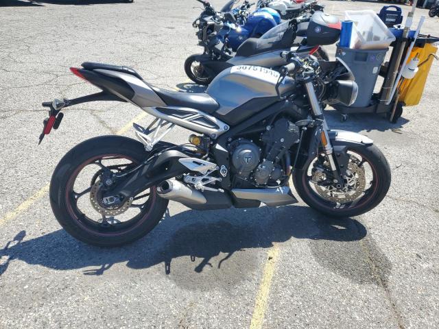  Salvage Triumph Motorcycle Street