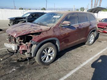  Salvage Toyota Highlander