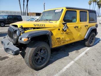  Salvage Jeep Wrangler