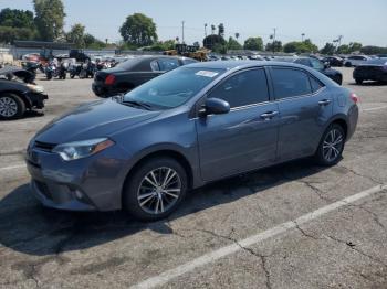  Salvage Toyota Corolla