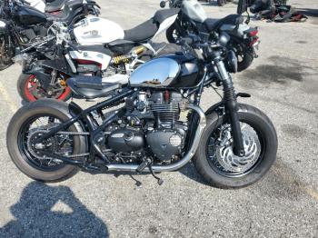  Salvage Triumph Motorcycle Bonneville