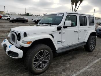  Salvage Jeep Wrangler