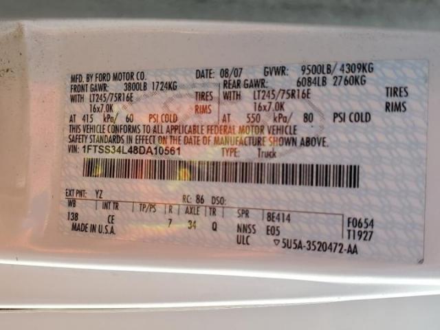 Ford Econoline E350 Super Duty Van Image 8