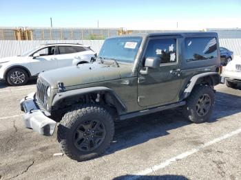  Salvage Jeep Wrangler