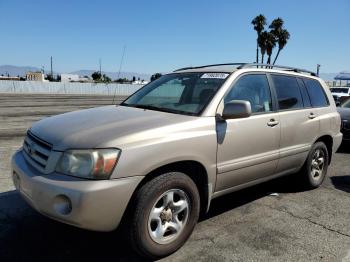  Salvage Toyota Highlander