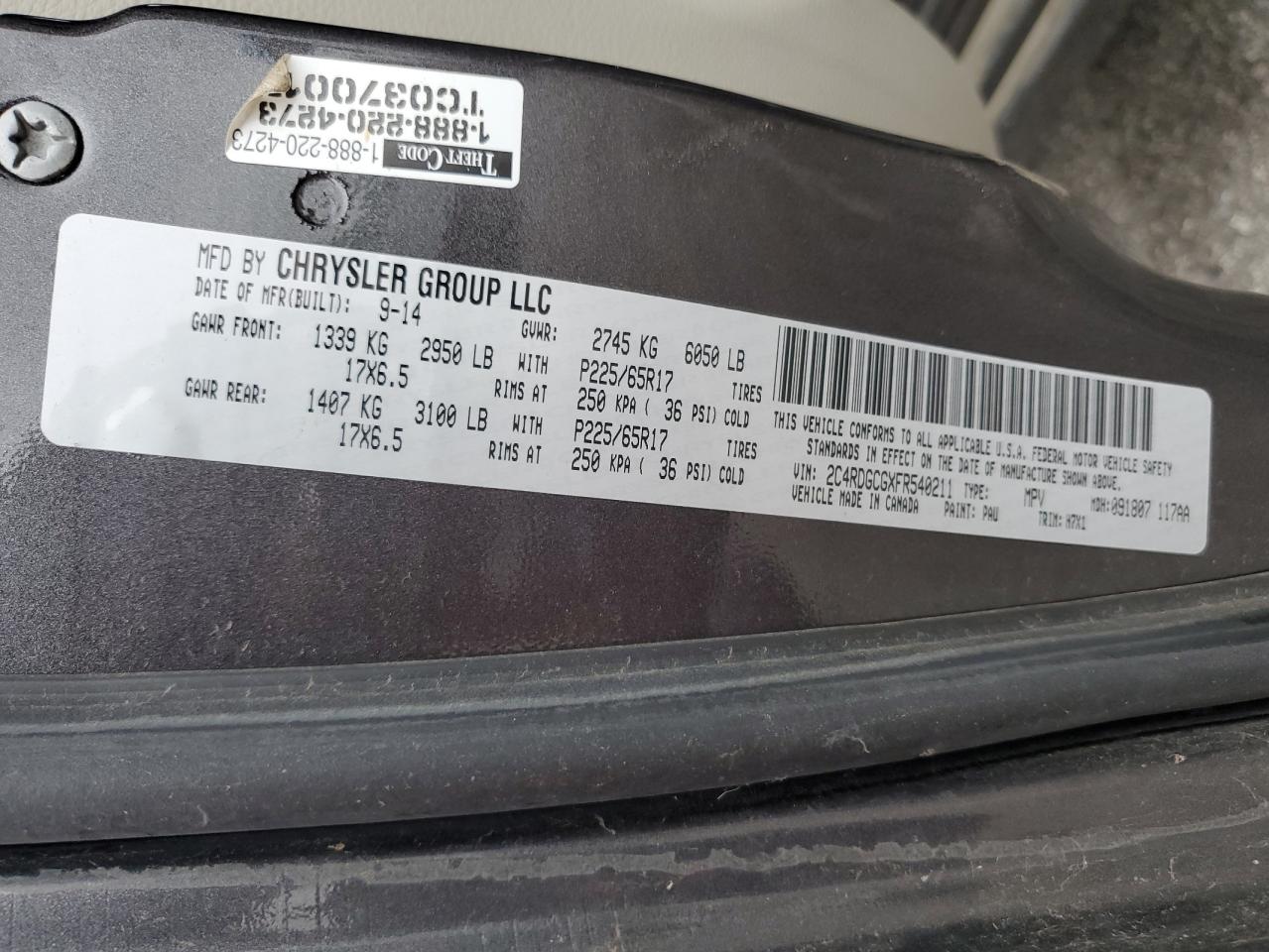 Dodge Caravan Sxt Image 10