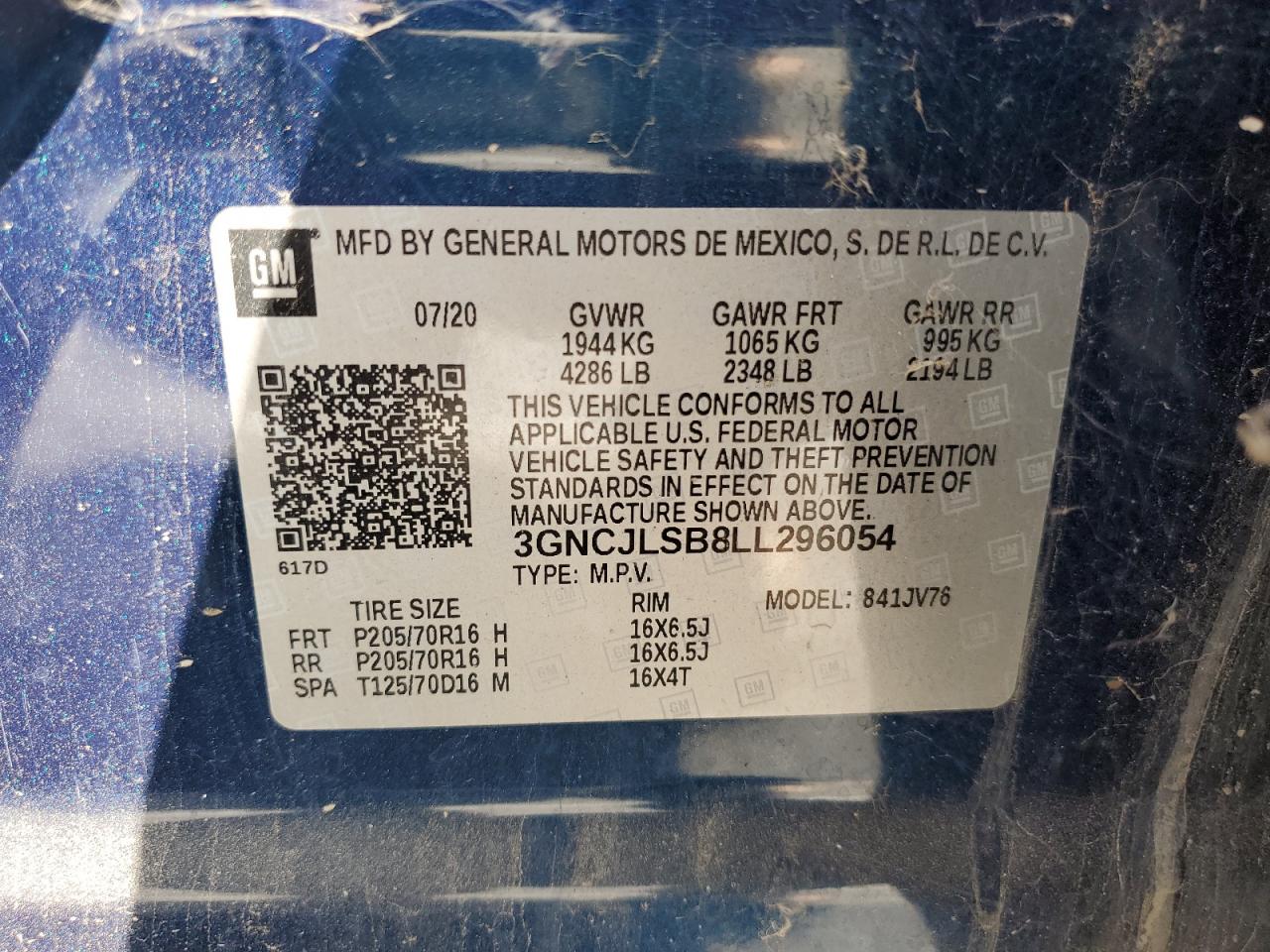 Chevrolet Trax 1lt Image 9