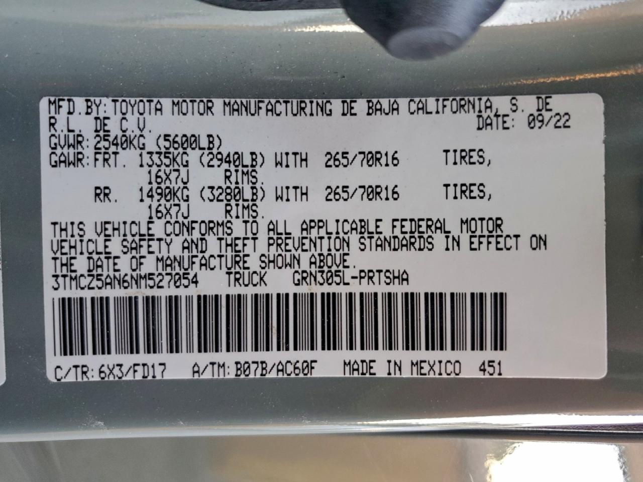 Toyota Tacoma Double Cab Image 6