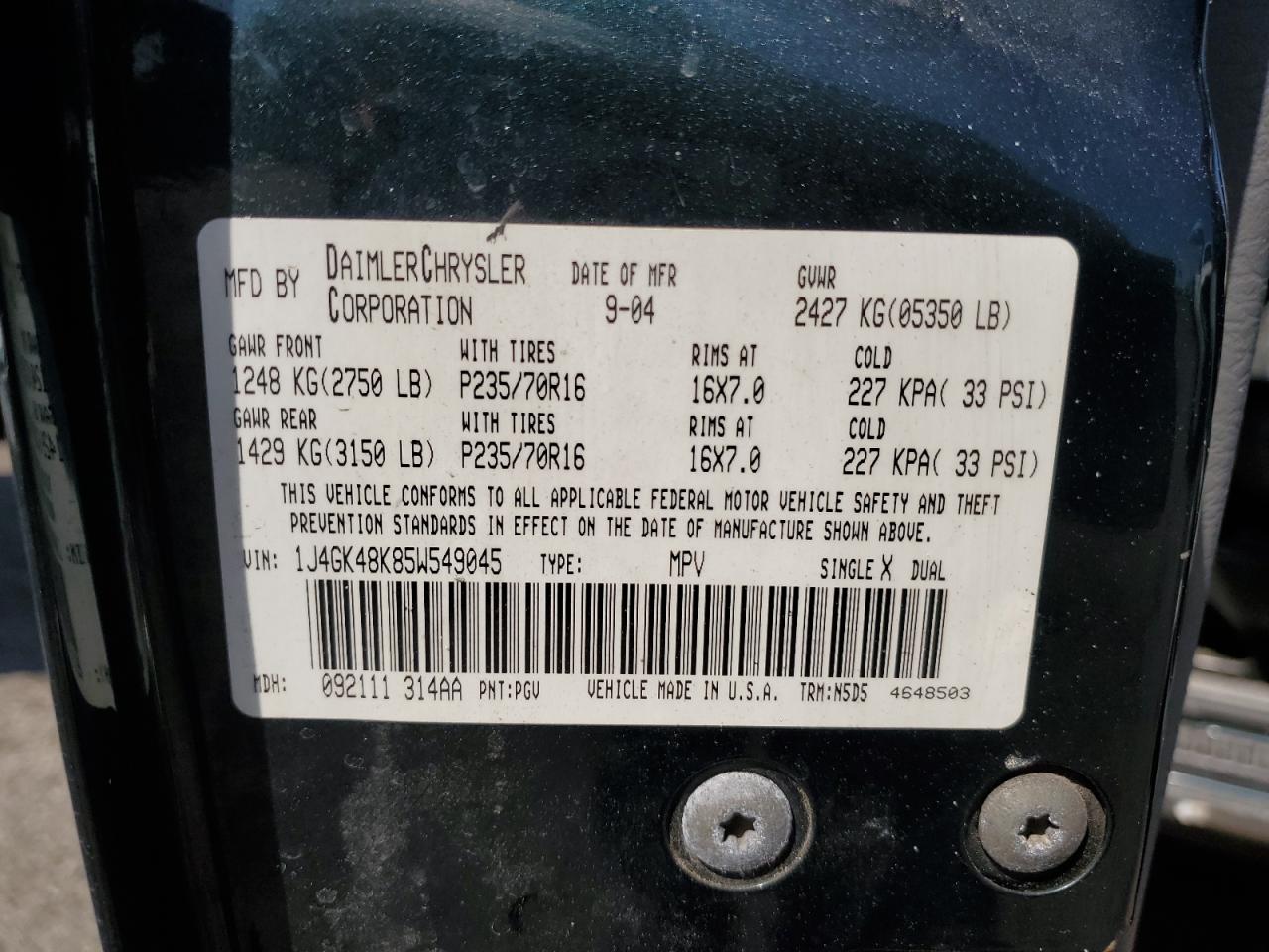 Jeep Liberty Sport Image 4