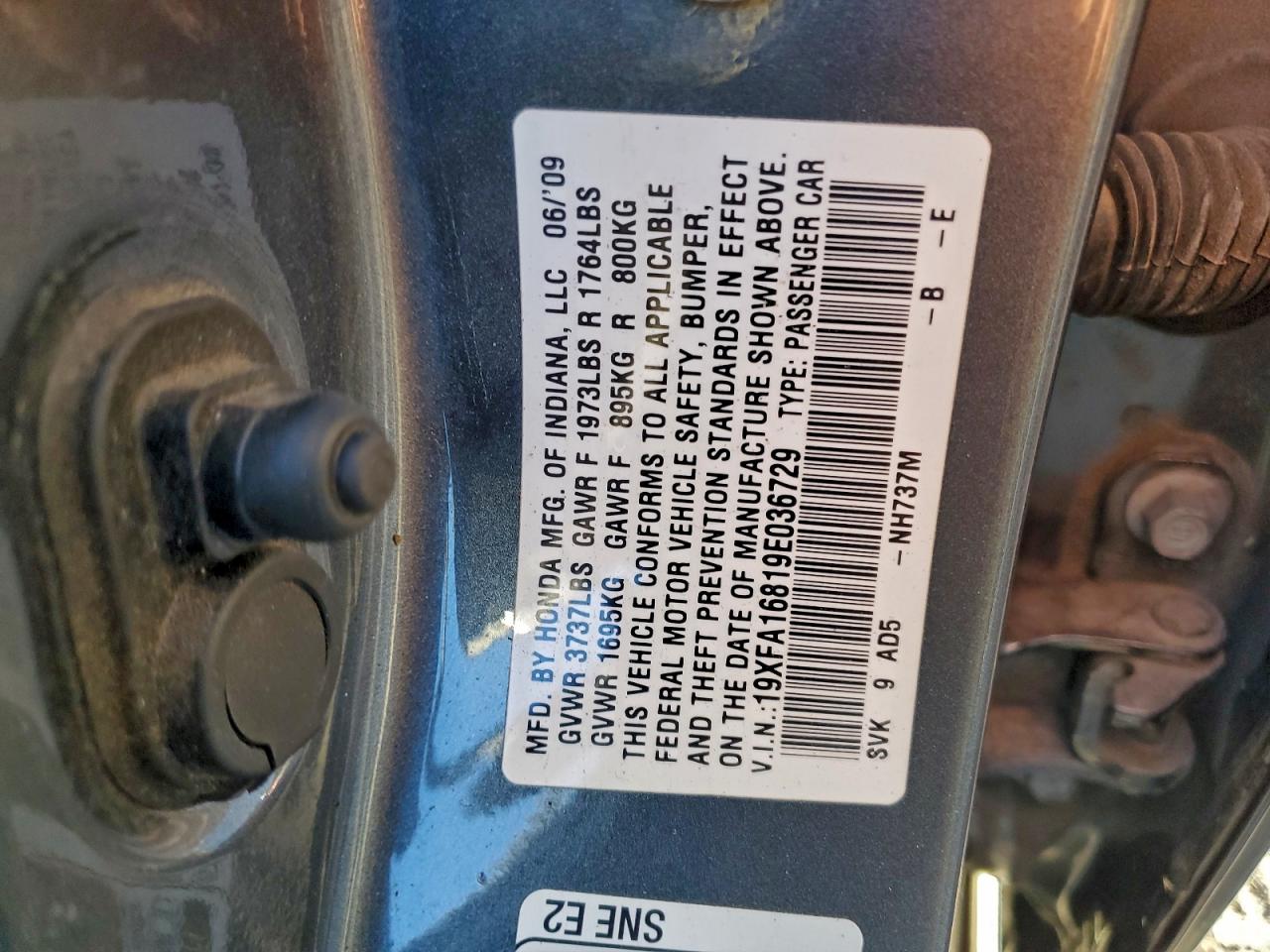 Honda Civic Ex Image 8