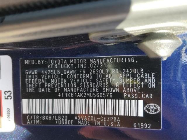 Toyota Camry Xse Image 8