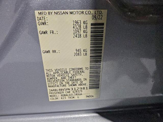 Nissan Altima S Image 8