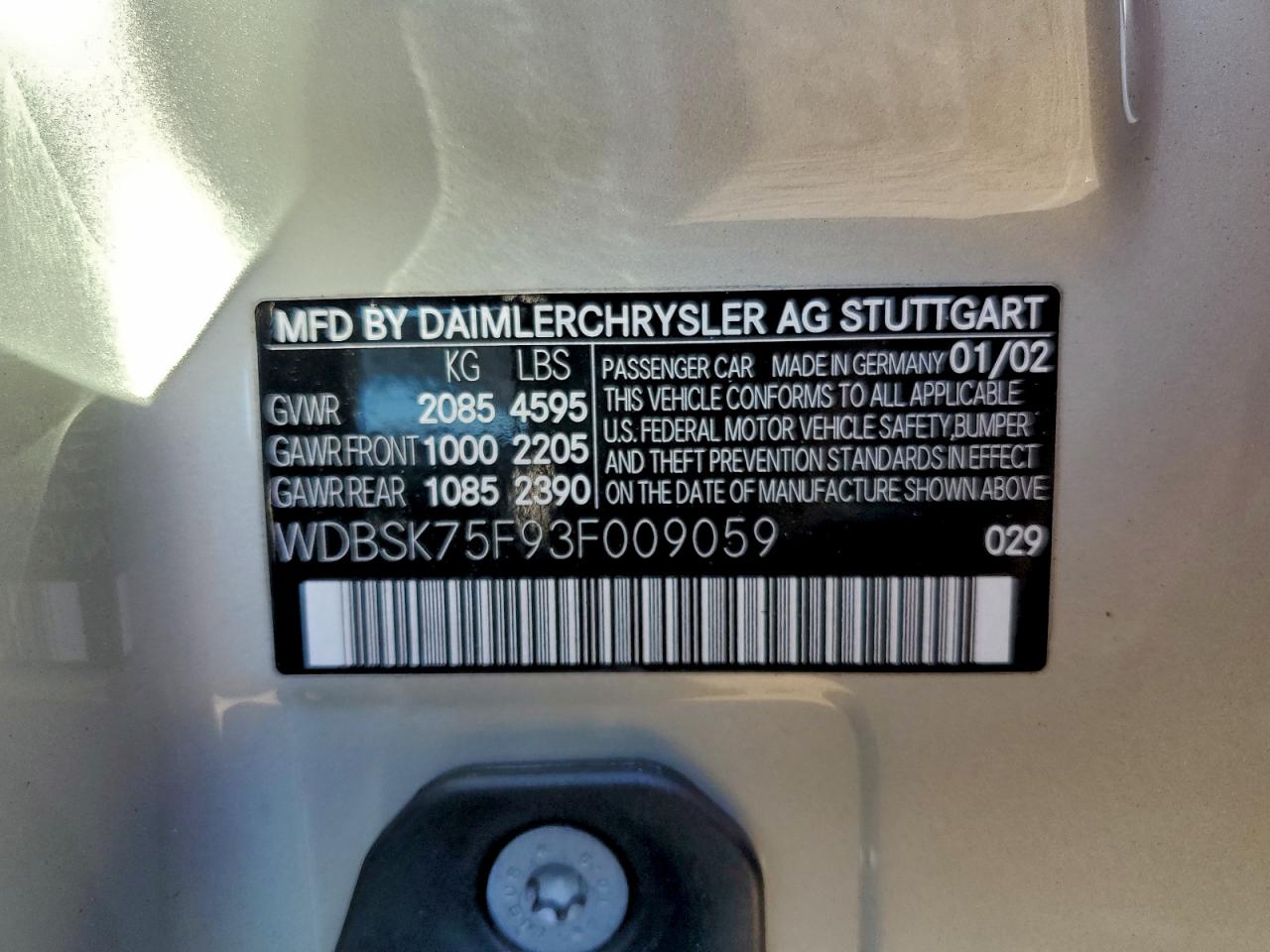 Mercedes-Benz S-Class 500r Image 11