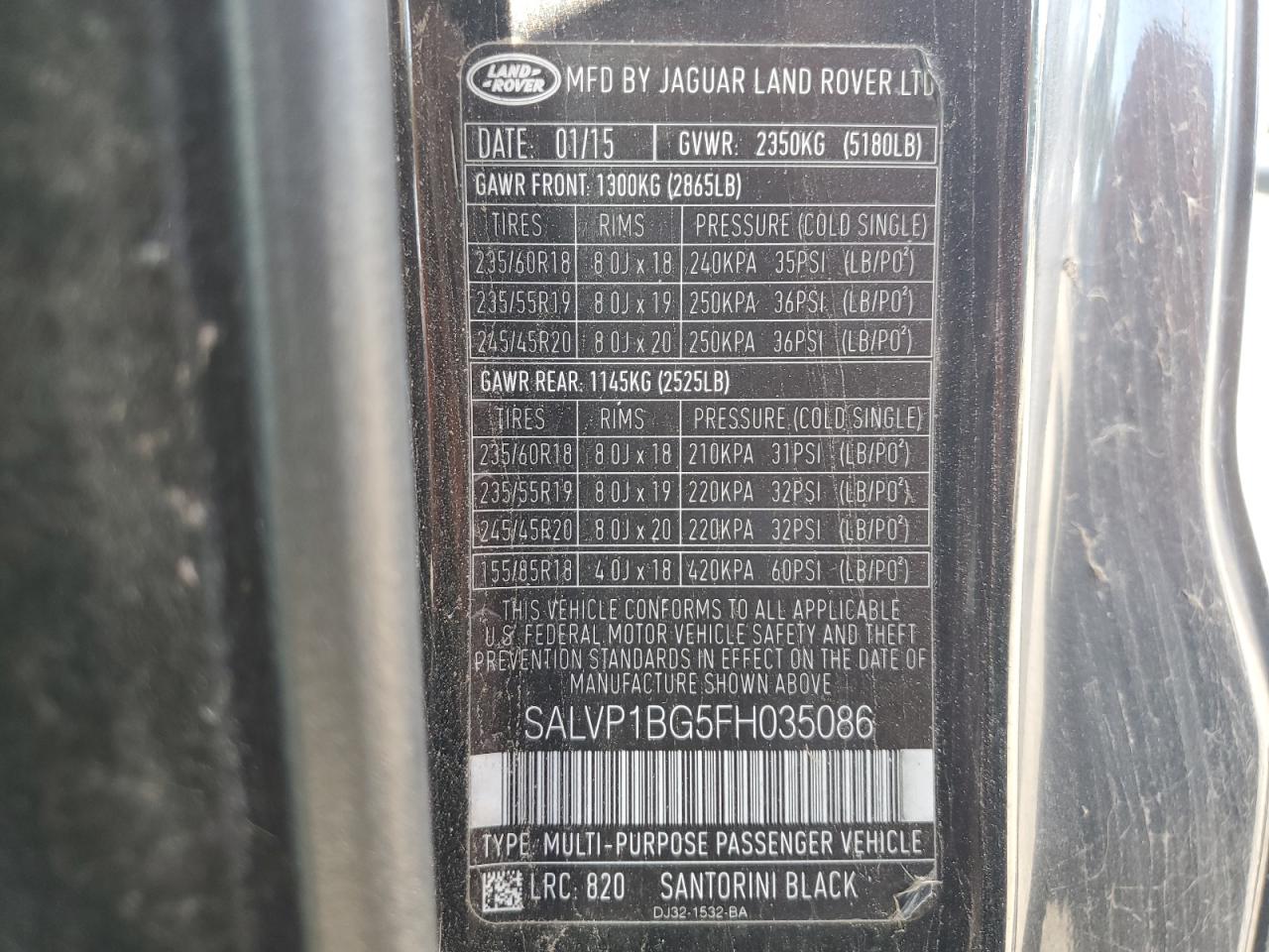 Land Rover Range Rover Pure Plus Image 12