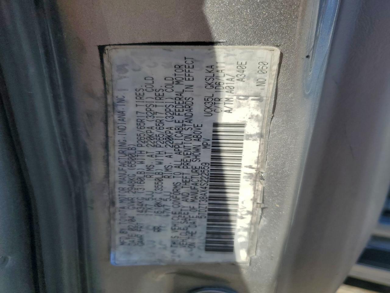 Toyota Sequoia Limited Image 9