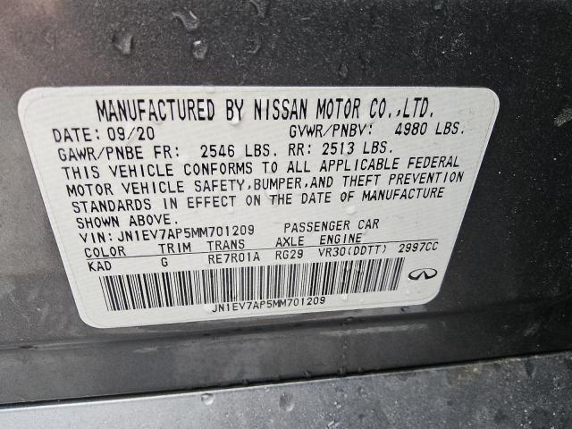 INFINITI Q50 Pure Image 9