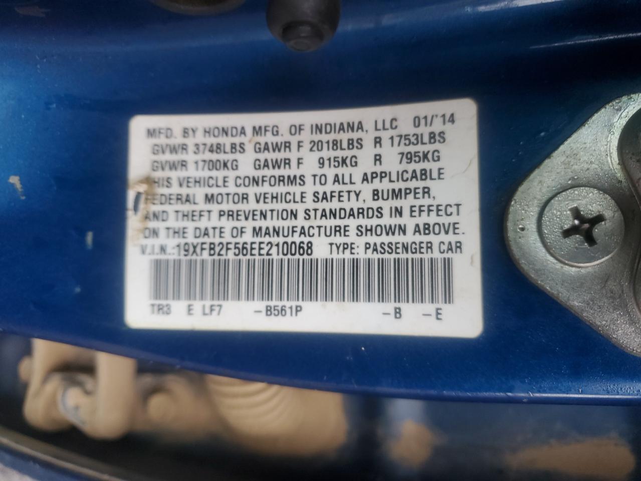 Honda Civic Lx Image 12