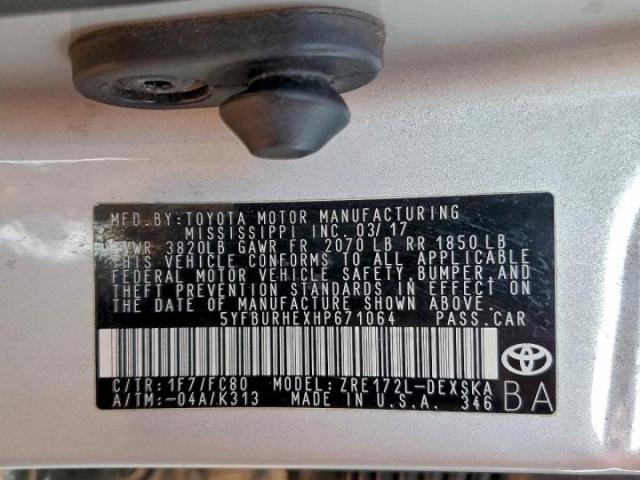 Toyota Corolla L Image 12