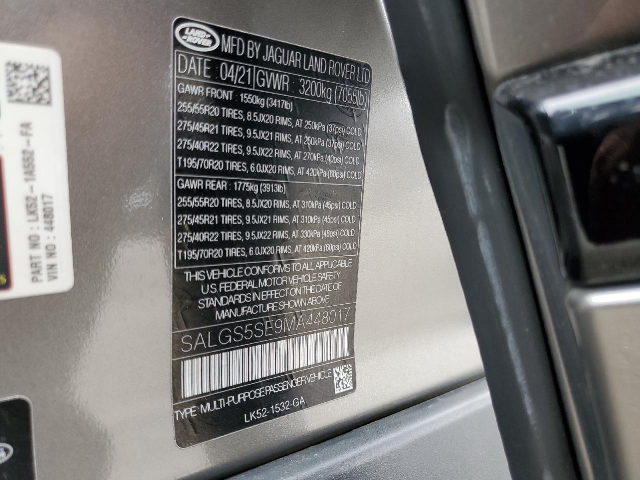 Land Rover Range Rover Westminster Edition Image 9