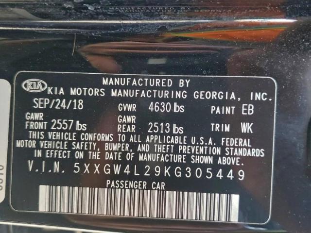 Kia Optima Sx Image 6