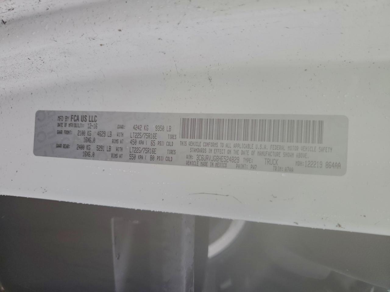 Ram Promaster 3500 High Image 8