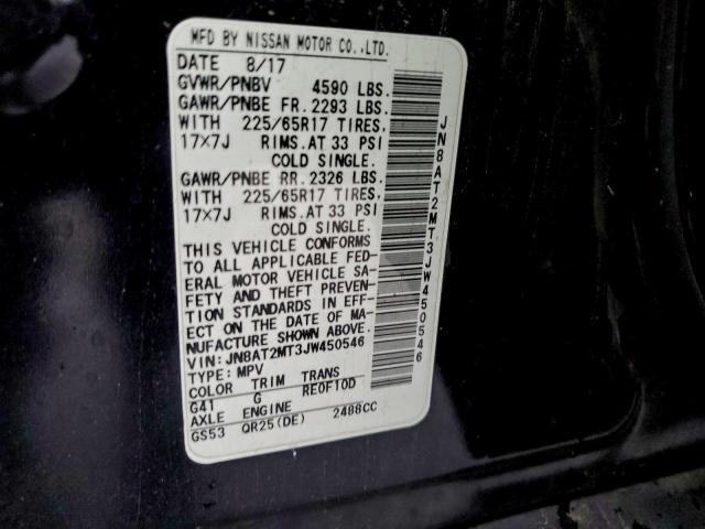 Nissan Rogue S Image 9