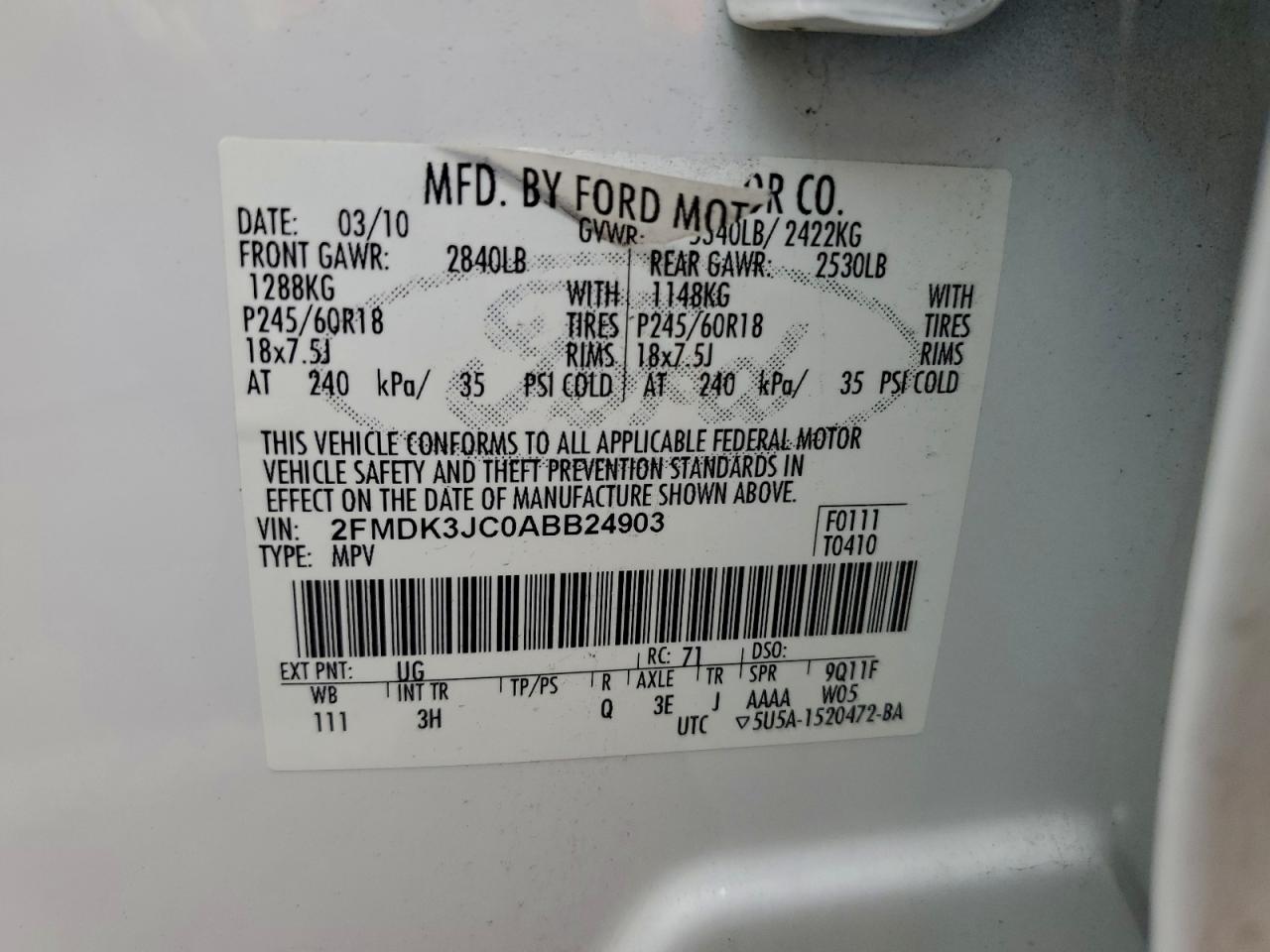 Ford Edge Sel Image 2